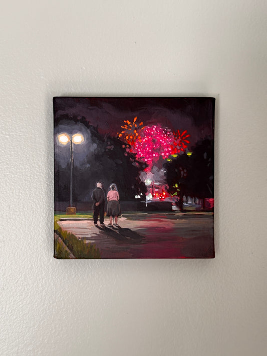 Fourth of July - ORIGINAL PAINTING