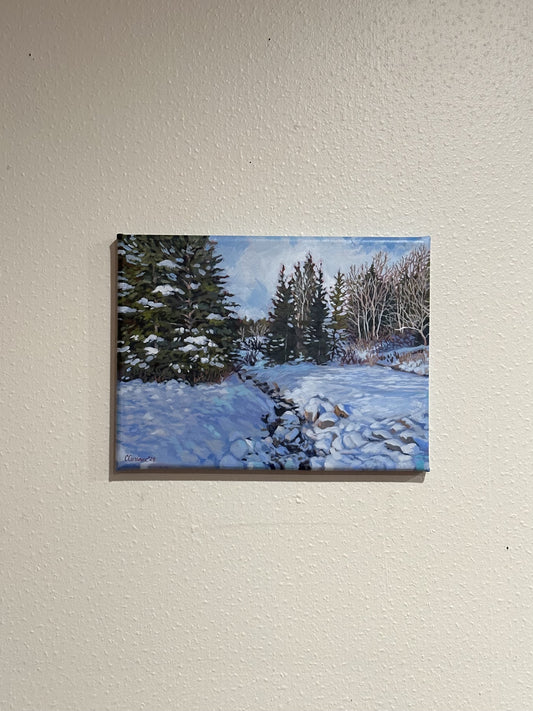 Winter Study - ORIGINAL PAINTING