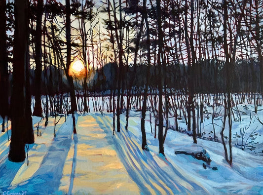 Winter Study II - ORIGINAL PAINTING