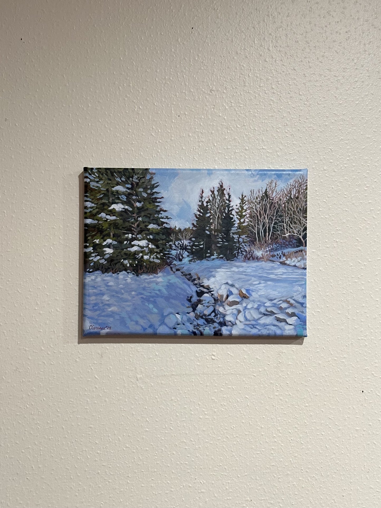Winter Study - ORIGINAL PAINTING