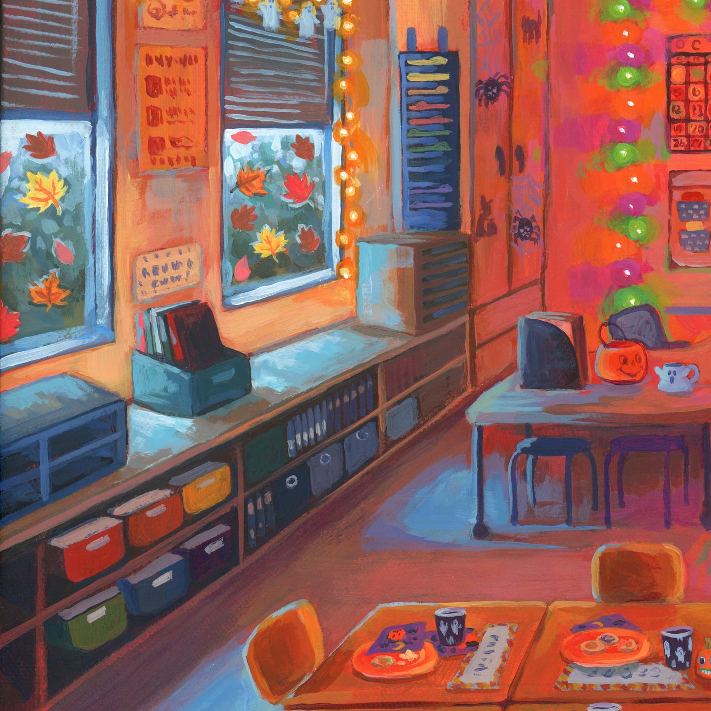 Halloween Nostalgia - ORIGINAL PAINTING