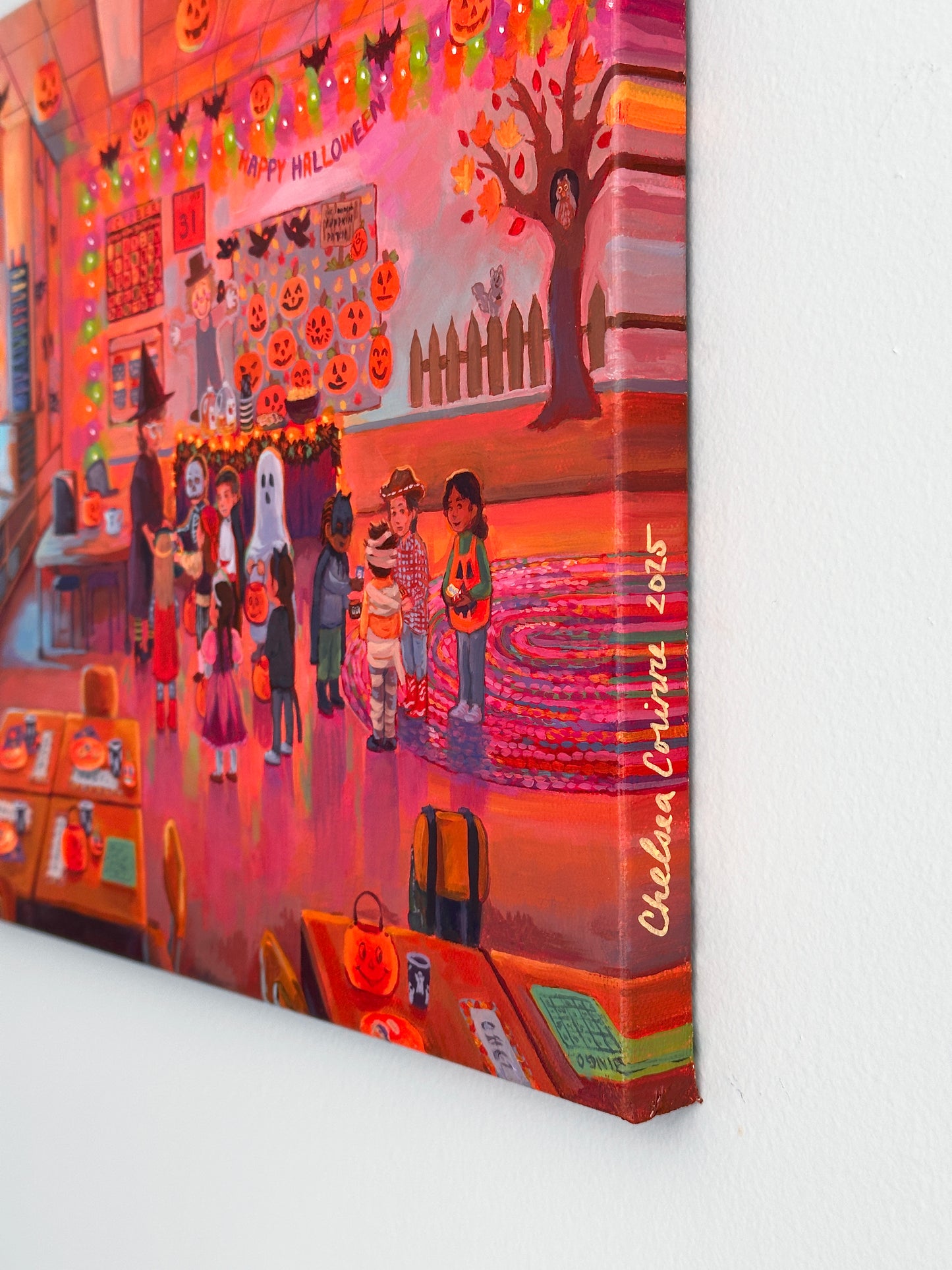 Halloween Nostalgia - ORIGINAL PAINTING