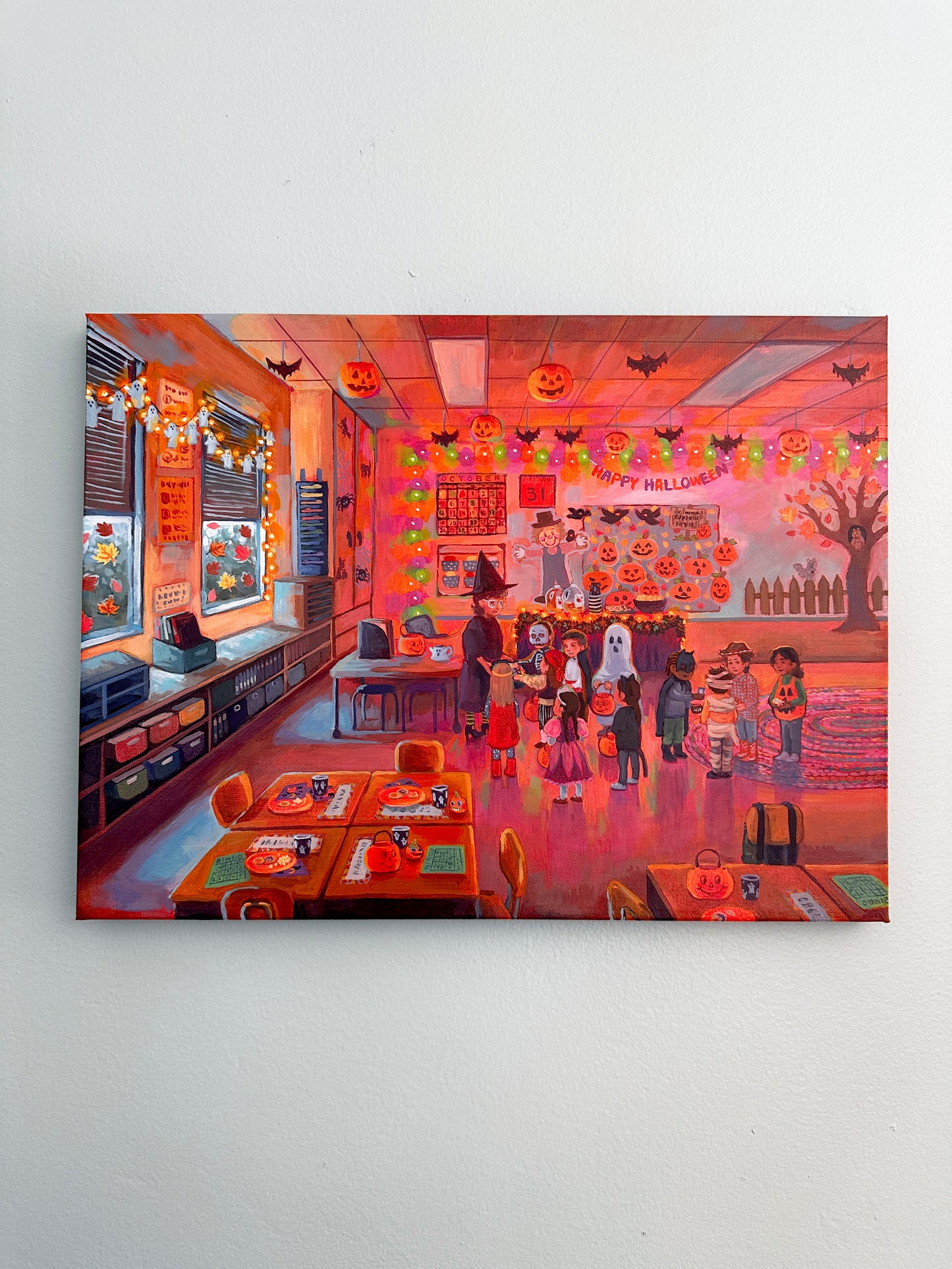 Halloween Nostalgia - ORIGINAL PAINTING