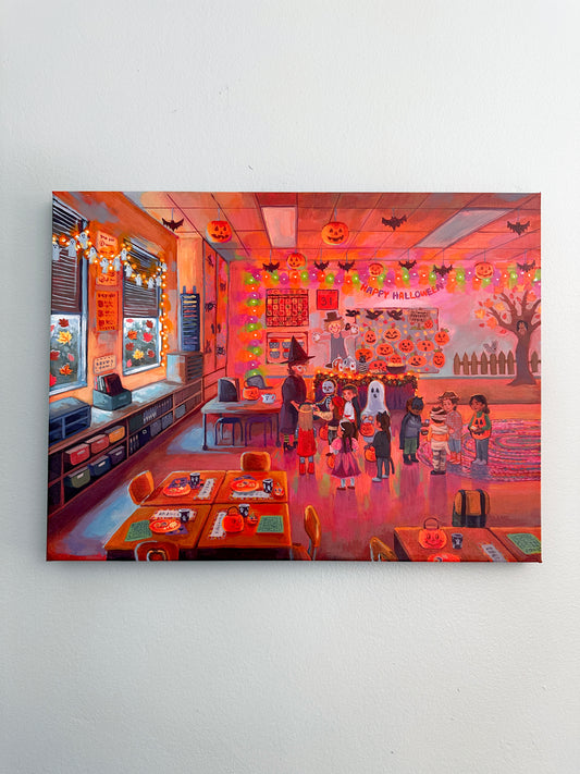 Halloween Nostalgia - ORIGINAL PAINTING