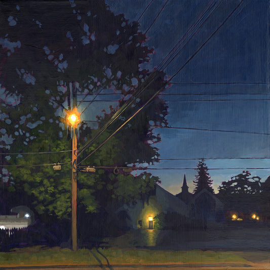 The Church Across the Street - PRINT