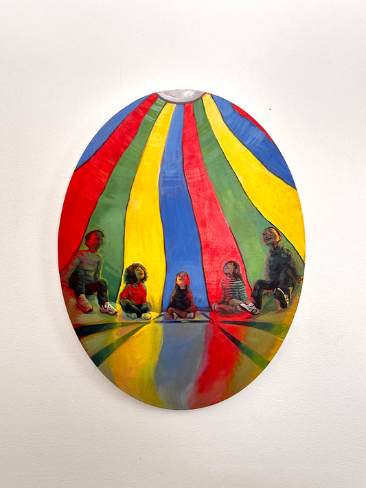 Parachute Day - ORIGINAL PAINTING