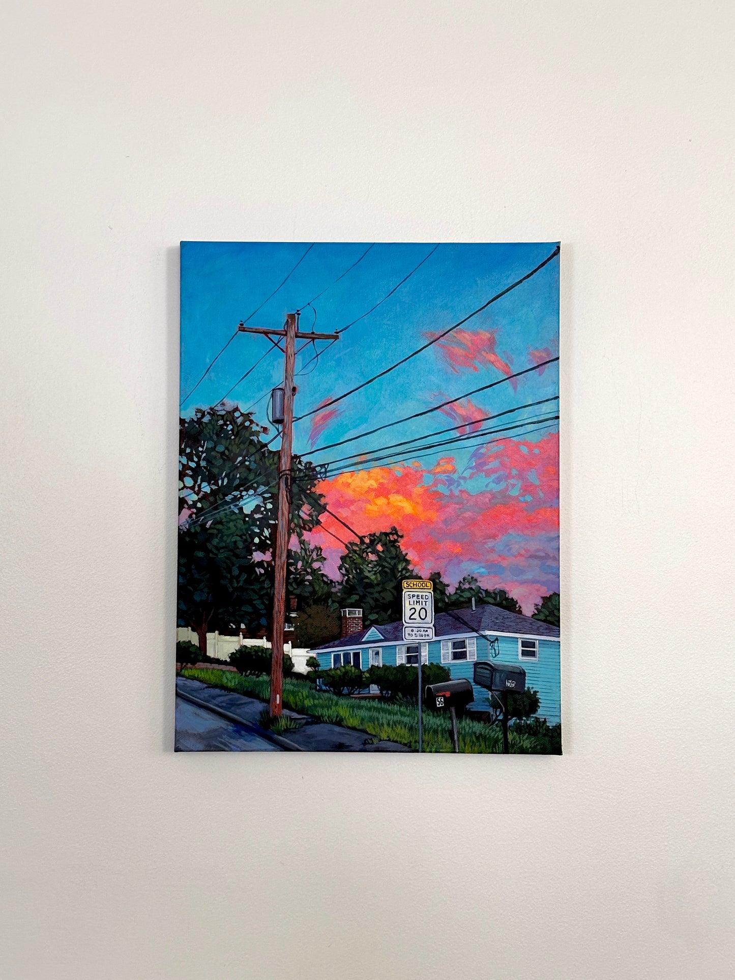 School Zone - ORIGINAL PAINTING