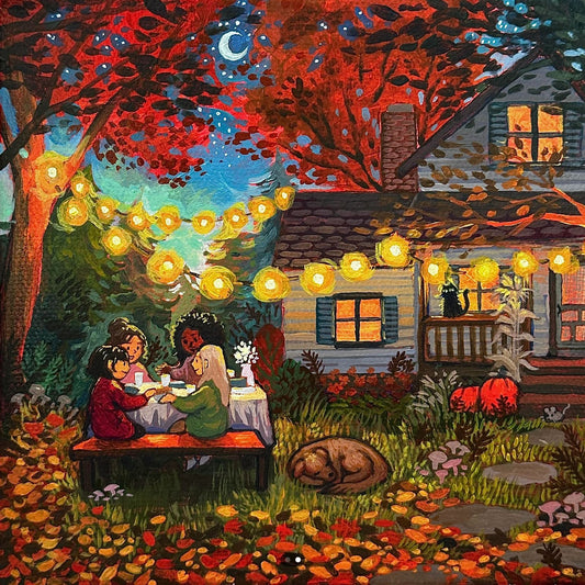 The Dinner Party - CANVAS PRINT