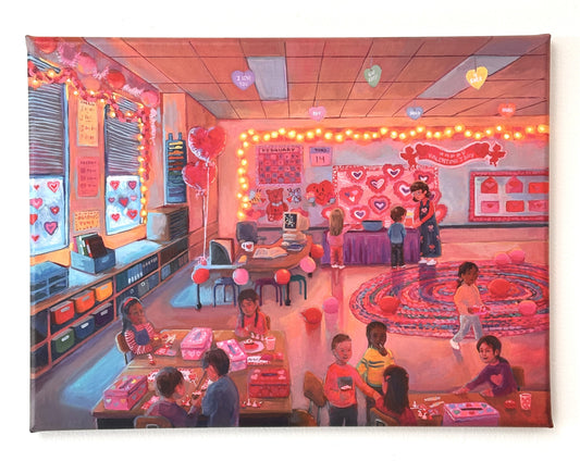 Valentine's Day Nostalgia - ORIGINAL PAINTING