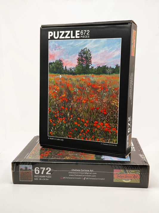 A Walk in Late July Puzzle